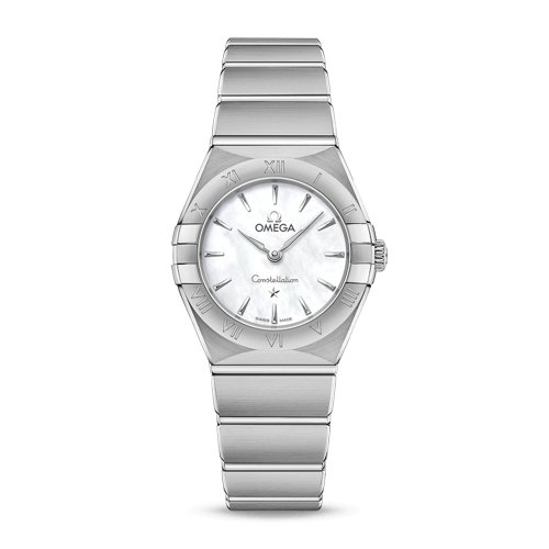 OMEGA/歐米茄 星座系列 精鋼 石英機(jī)芯 女士腕表 131.10.25.60.05.001