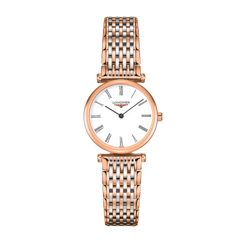 LONGINES/浪琴 嘉嵐系列 紅色PVD涂層 石英 女士腕表 L4.209.1.91.7