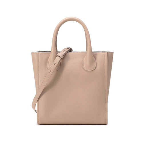 CHLOE/克洛伊 【22春夏新款】 女士Joyce系列皮革手提單肩斜挎包托特包小號 CHC21WS458F46