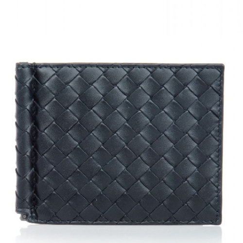 Bottega Veneta/寶緹嘉   男士牛皮經(jīng)典編織錢(qián)夾錢(qián)包