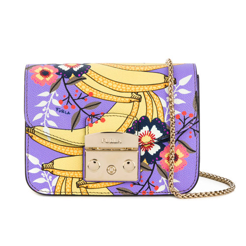 FURLA/芙拉 METROPOLIS系列潮流單肩手提鎖扣包 女款 948624