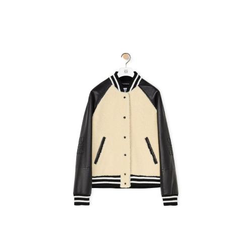  LOEWE羅意威 22年秋冬 女士 夾克 Bomber jacket in shearling S359Y19L27-2425