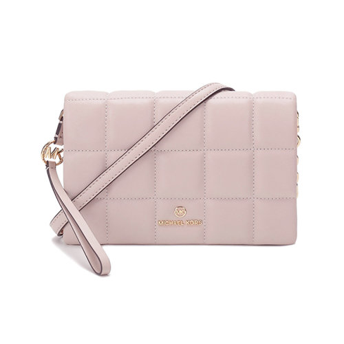 Michael Kors/邁克·科爾斯  MK女包 JET SET CHARM系列皮革手拿包單肩斜挎包 32H0GT9C5L