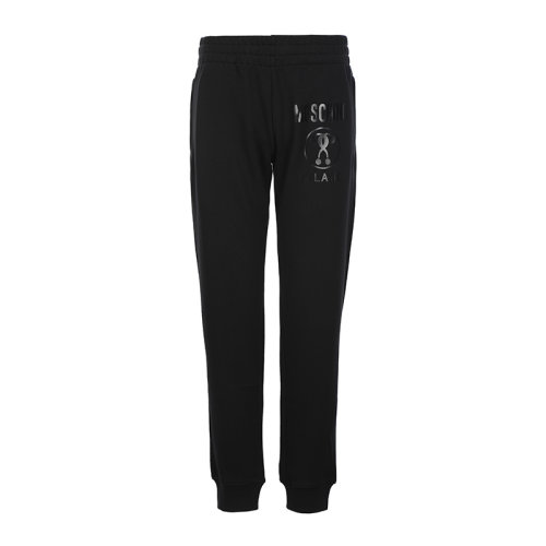MOSCHINO/莫斯奇諾22春夏徽標(biāo)印花男士運(yùn)動(dòng)褲休閑褲A030120280