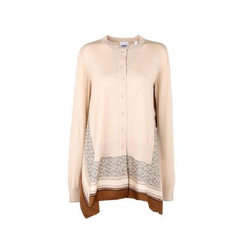  BURBERRY/博柏利 女士淺駝色織物針織衫/毛衫 80169211 PLFSX