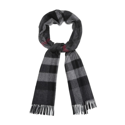 BURBERRY/博柏利 女士羊絨格紋圍巾 80155511