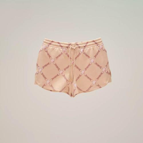  HERMES愛馬仕 22年秋冬 女士 短褲 Short imprime ??Grand Tralala?? H2E4407DK5R38