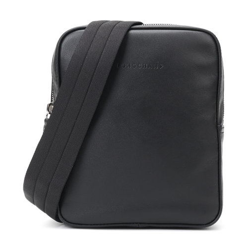 Longchamp/瓏驤 Baxi 男士系列牛皮小號單肩斜挎包/郵差包 1309 788