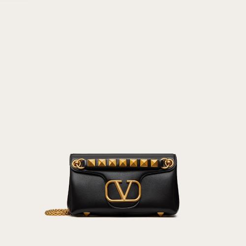  VALENTINO華倫天奴 22年秋冬 女士 單肩包 Sac porte epaule Stud Sign en nappa 1W2B0K26VNL0