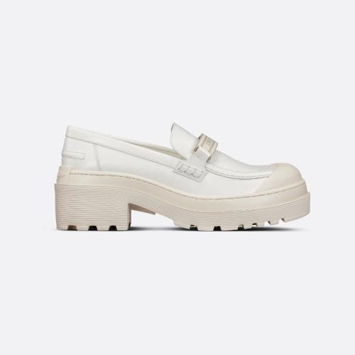  DIOR迪奧 22年秋冬 女士 商務(wù)休閑鞋 Dior Code 樂福鞋 KDB749ACA_S24W