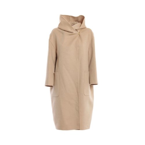  MaxMara/麥絲瑪拉 女士米色羊絨大衣 10110291 002 PLFSX