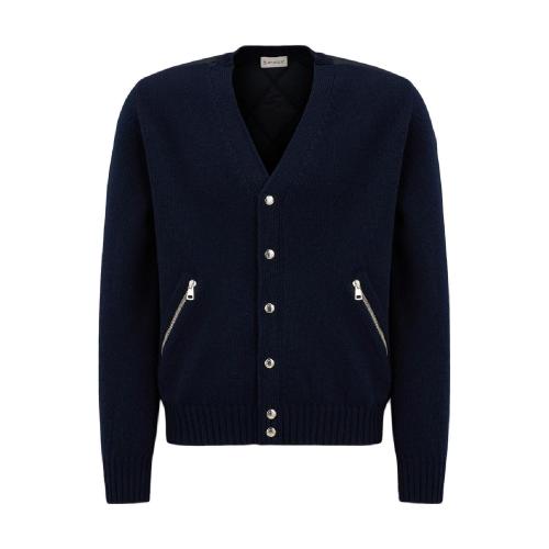  MONCLER蒙可蒙克萊 22年秋冬 男士 針織衫 Padded Wool Cardigan H20919B00018M1115778
