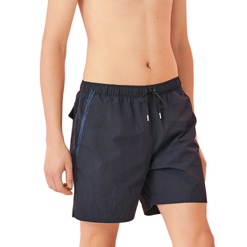 HERMES/愛馬仕 22年秋冬新款 男士海洋藍色尼龍面料平角游泳短褲H258120H101SM