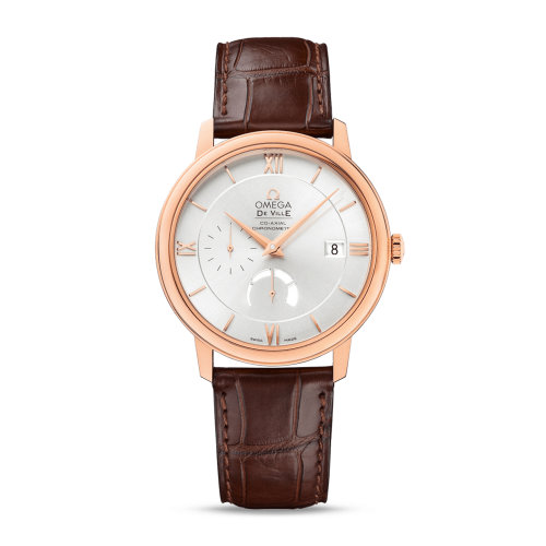 OMEGA/歐米茄 碟飛系列 典雅 同軸動力儲存顯示 精鋼 18K金 自動機械 男士腕表 424.53.40.21.02.001