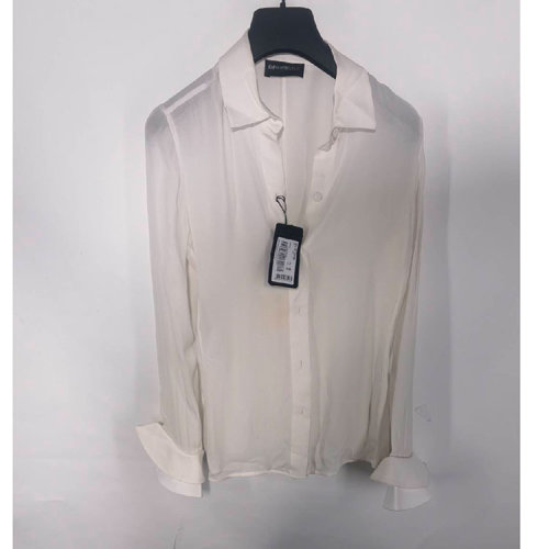 Emporio Armani/安普里奧阿瑪尼/白色女士長袖襯衫