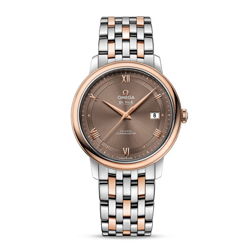 OMEGA/歐米茄 碟飛系列 典雅 同軸腕表 精鋼 18K金 自動機(jī)械 男士腕表 424.20.40.20.13.001