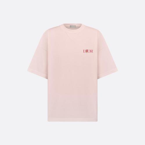  DIOR迪奧 22年秋冬 男士 短袖T恤 Dior Jardin 寬松版型 T 恤 243J68_0677_C484