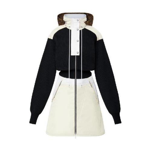  LV路易威登 22年秋冬 女士 連衣裙 Robe de ski trompe-loeil 1A9N99 1A9N9A 1A9N9B 1A9N9C 1A