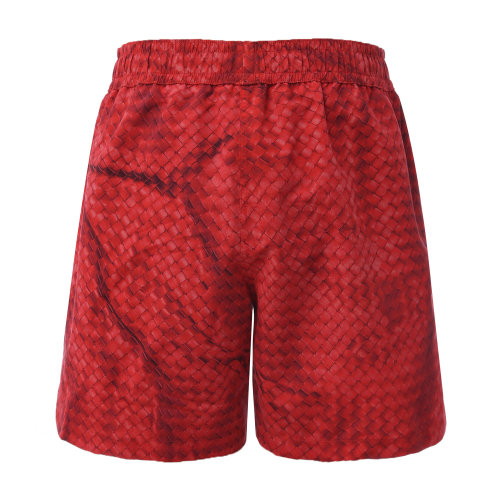 Bottega Veneta/葆蝶家 格紋男士短褲 褲裝 休閑短褲 BV 短褲男