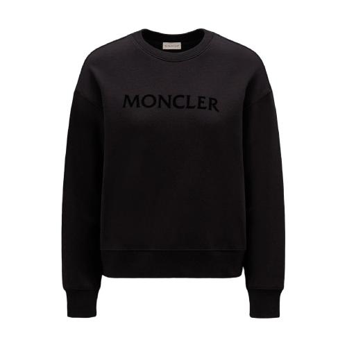  MONCLER蒙可蒙克萊 22年秋冬 女士 衛(wèi)衣 Logo Sweatshirt H20938G00021809LC999