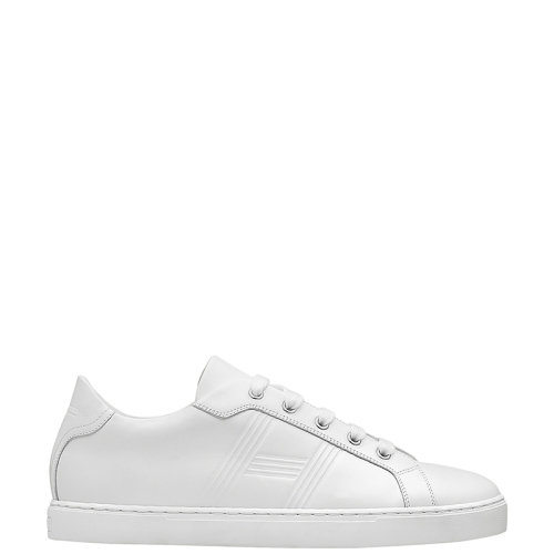 HERMES/愛馬仕 22年秋冬新款 Avantage系列 男士白色小牛皮運(yùn)動鞋H201459ZH01390