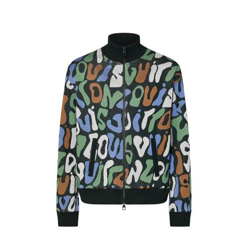  LV路易威登 22年秋冬 男士 夾克 LV CAMO 運動束腰夾克 1AATO3 1AATO6 1AATO5 1AATO8 1AATO2 1