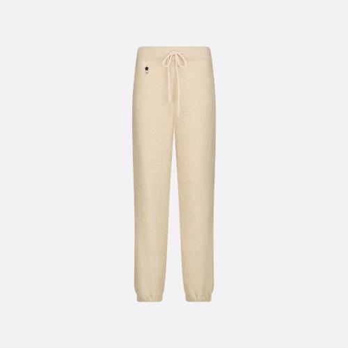  DIOR迪奧 22年秋冬 女士 休閑褲 仿羊羔絨居家長褲 244P31AM143_X0200