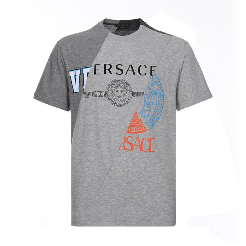 VERSACE/范思哲 男士短袖T恤 男士棉質(zhì)圓領(lǐng)短袖T恤 A84501 A228806