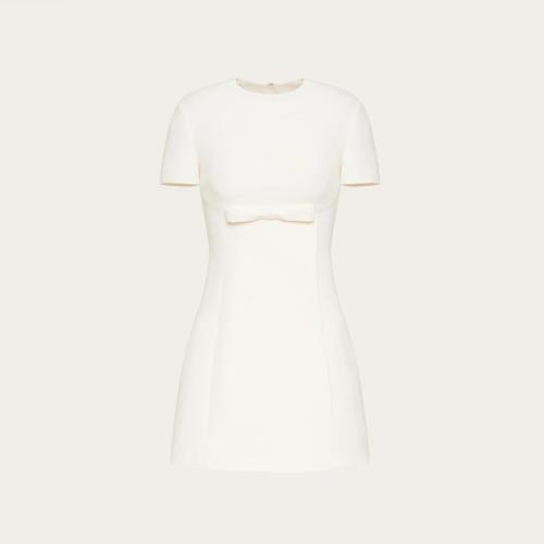  VALENTINO華倫天奴 22年秋冬 女士 連衣裙 ROBE EN CREPE COUTURE 1B3VAZW11CFA03