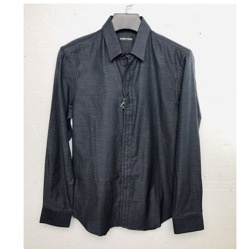 Emporio Armani/安普里奧阿瑪尼黑色男士長袖襯衫  R1CD2TR150C042