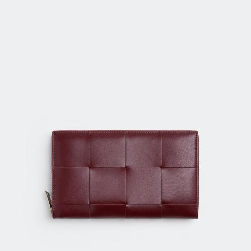  BV葆蝶家 22年秋冬 男士 錢包 portefeuille a fermeture zippee 649607VBWD22245