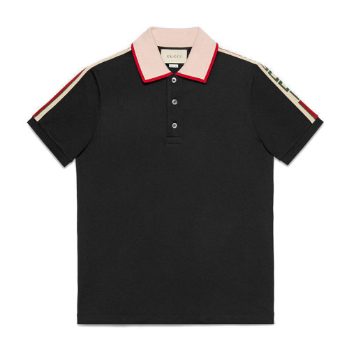 GUCCI/古馳 GUCCI條紋純棉男士短POLO 500972 X9M38