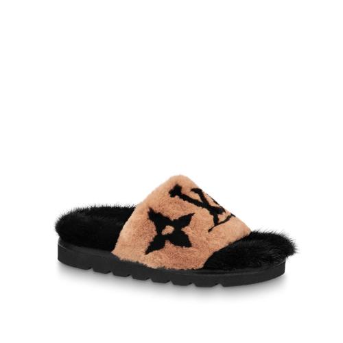  LV路易威登 22年秋冬 女士 平底涼鞋 POOL PILLOW COMFORT 涼拖 1A9BZR 1A9BZQ 1A9BZV 1A9BZU