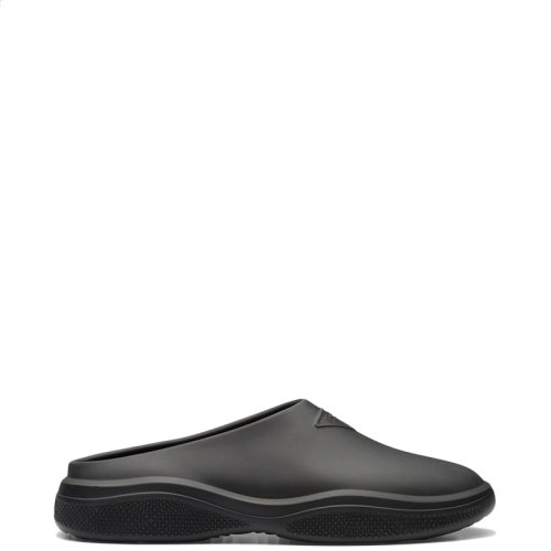 PRADA/普拉達 22年春夏新款 男士黑色泡沫橡膠穆勒鞋涼拖2S2959_3LKD_F0002