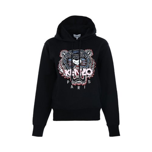  KENZO/高田賢三 女士黑色棉質衛(wèi)衣 FC52SW8714XL 99 PLFSX