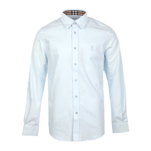 BURBERRY/博柏利22春夏經(jīng)典剪裁專屬標(biāo)識裝飾棉質(zhì)牛津襯衫男士長袖襯衫8024515