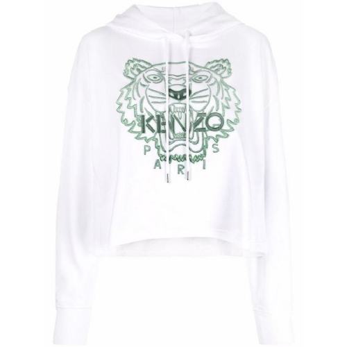  KENZO/高田賢三 女士白色時尚休閑針織衫/毛衫 FB62SW6604XF 01 PLFSX