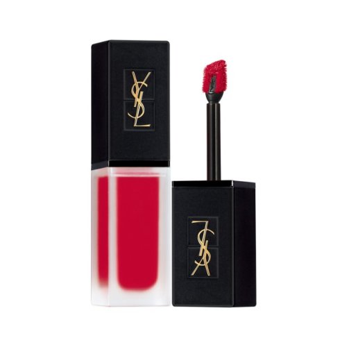 Yves saint Laurent/圣羅蘭純色絲絨染唇液6ml 208灸紅膠片/211落日變奏
