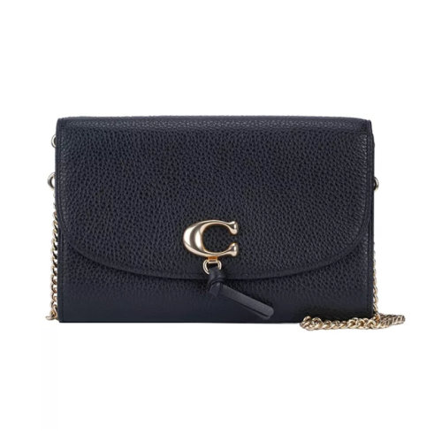 COACH/蔻馳 女包翻蓋按扣拼接單肩斜挎包 99427