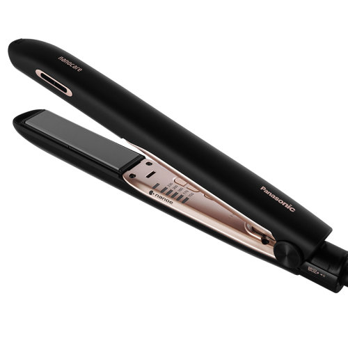 Panasonic/松下 EH-HS99 卷發(fā)棒器不傷發(fā)納米水負(fù)離子拉直板夾板直發(fā)卷發(fā)兩用