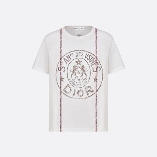  DIOR迪奧 22年春夏 女士 短袖T恤 T 恤 243T09A4426_X0200