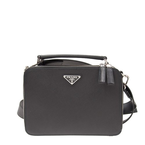  PRADA/普拉達 女士黑色牛皮革錢包 2VH069-9Z2-F0002 PLSX