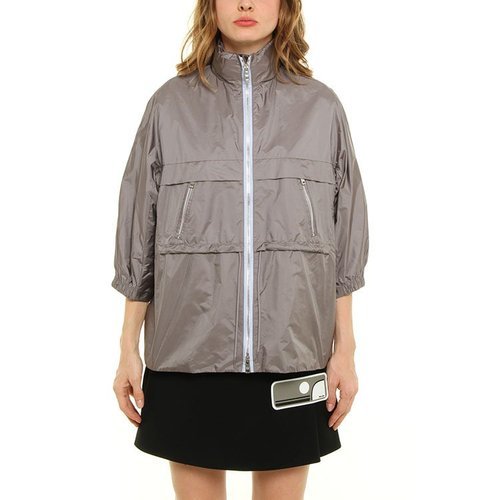 PRADA LINEA ROSSA 女士夾克 時尚 百搭 灰色