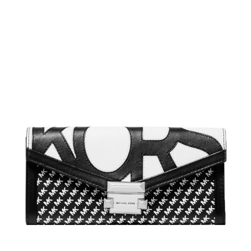 Michael Kors/邁克·科爾斯 MK WHITNEY系列 大圖形標(biāo)志鏈錢包 女包 32S9SWHC9O