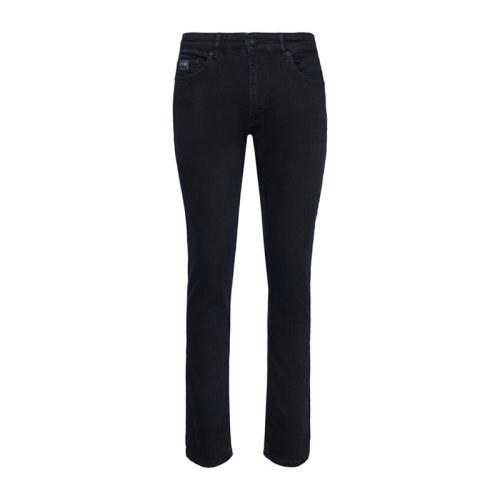 VERSACE JEANS/范思哲牛仔 男士海軍藍(lán)色棉質(zhì)混紡彈性纖維修身版型牛仔褲長褲男褲 71GABCS0-CDW06-906