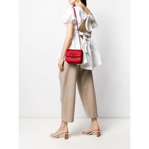  Valentino/華倫天奴 女士紅色皮革單肩包 UW2B0F01 HFB JU5 PLSX