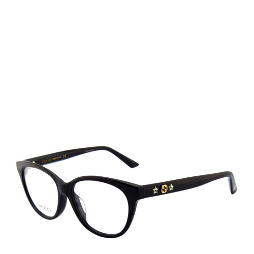 GUCCI/古馳 時(shí)尚 簡約 貓眼方圓形 星星logo 女士 光學(xué)鏡架 板材 全框 近視 平光 眼鏡框 眼鏡架 GG0211OA 53mm GUCCI 古馳