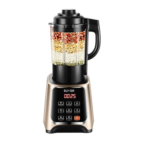 supor/蘇泊爾 破壁機JP57-800破壁料理機多功能家用加熱全自動攪拌機主杯容量1.75L不銹鋼刀頭材質(zhì)