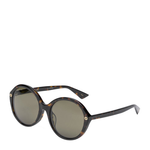 GUCCI/古馳 明星同款 時尚 板材 圓框 男女款 太陽鏡 4色可選 墨鏡 眼鏡 GG0023SA 57mm GUCCI 古馳