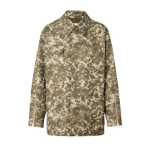 BURBERRY/博柏利 服裝 巴寶莉 迷彩色 專(zhuān)柜同款 棉 男士夾克 男裝 外套 80167871